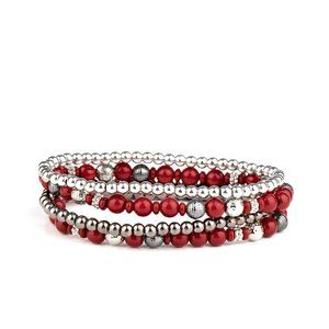 Stacked Style Maker - Red Bracelet